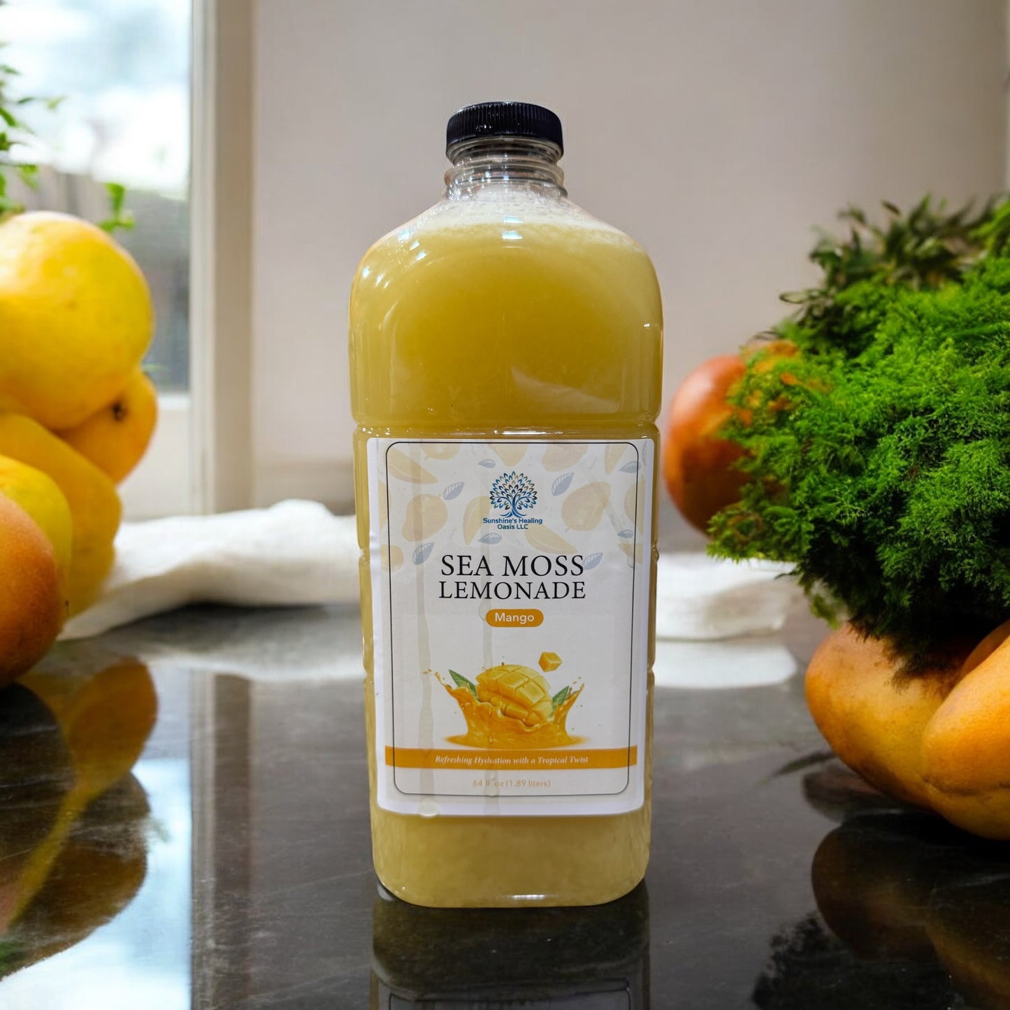 Mango Sea Moss Lemonade