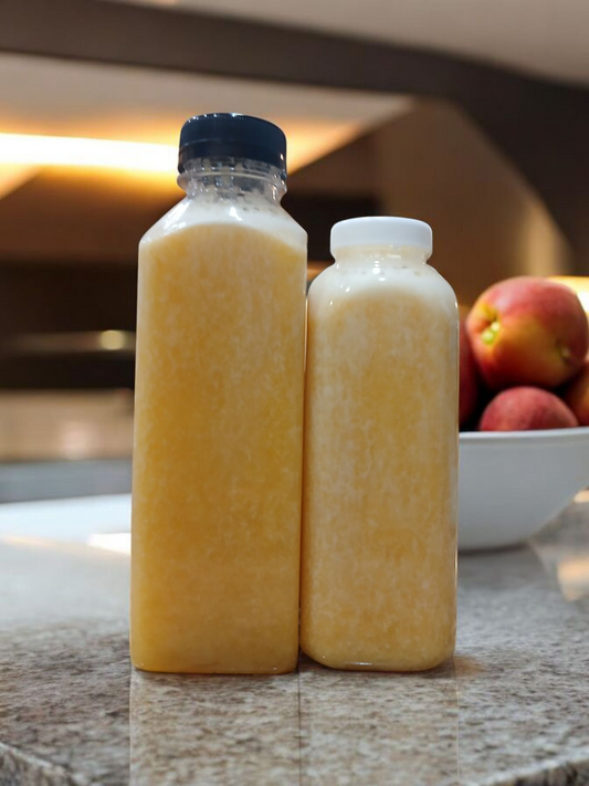 Peach Sea Moss Lemonade
